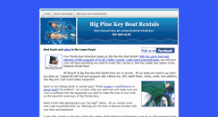 Desktop Screenshot of bigpineboatrentals.com
